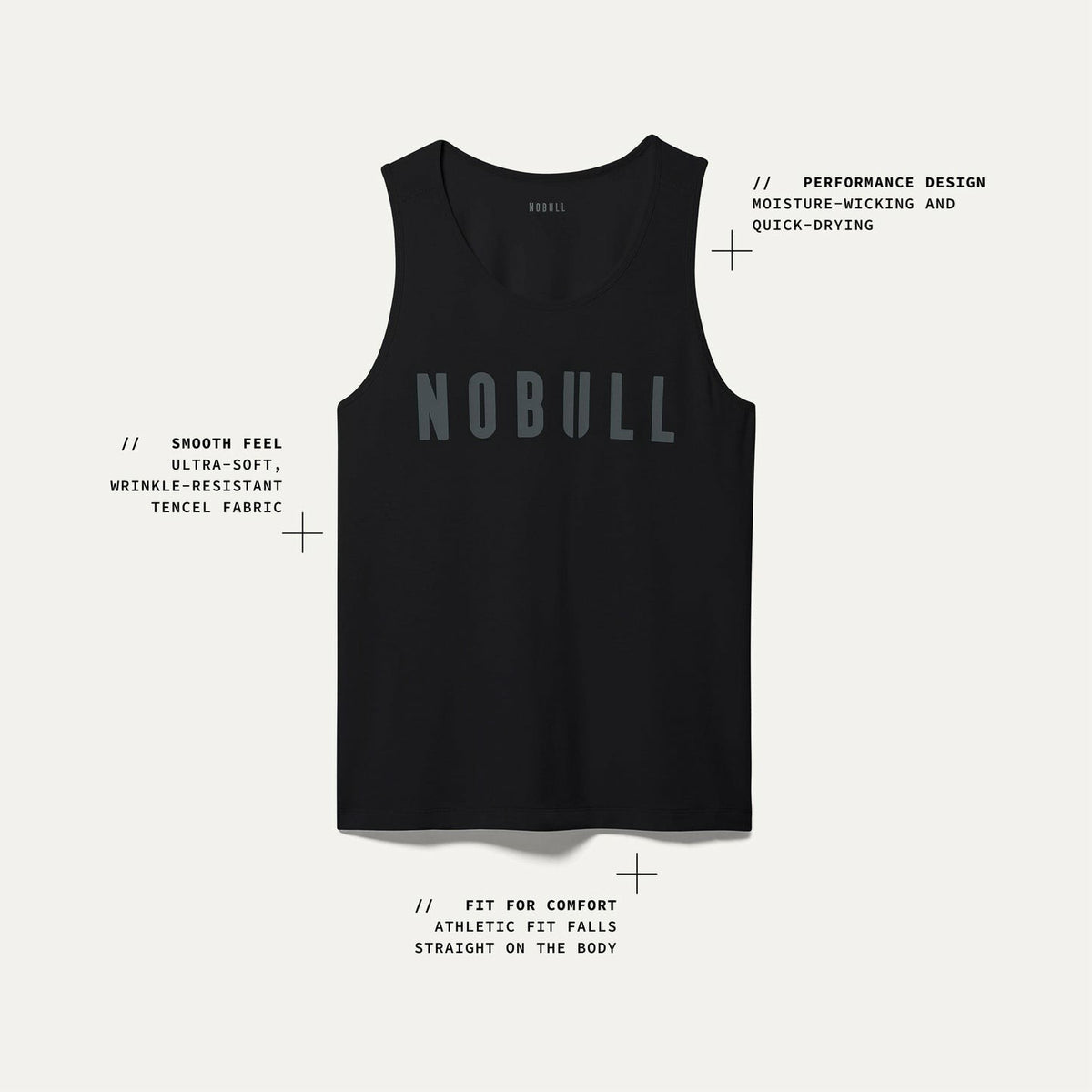 NOBULL Men's Gulf Coast NOBULL Tank Top
