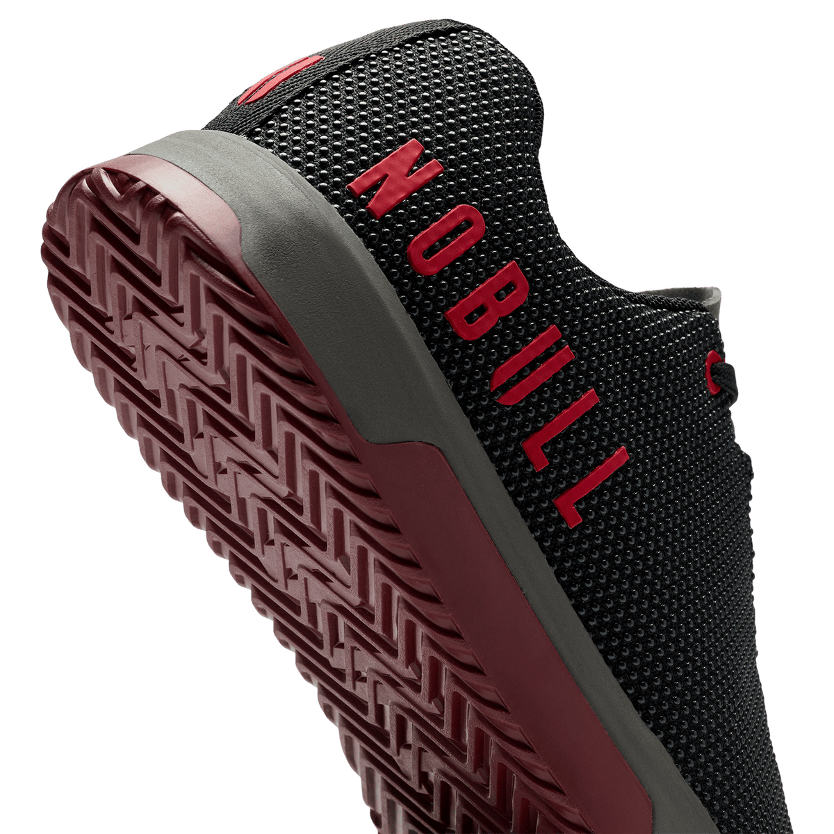 NOBULL Men's Jet Black Iron Oxide Port Outwork Edge Shoes