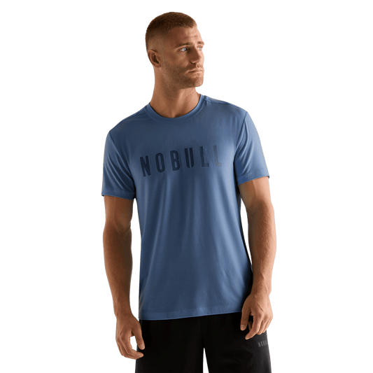 NOBULL Men's Coastal Blue NOBULL Tee