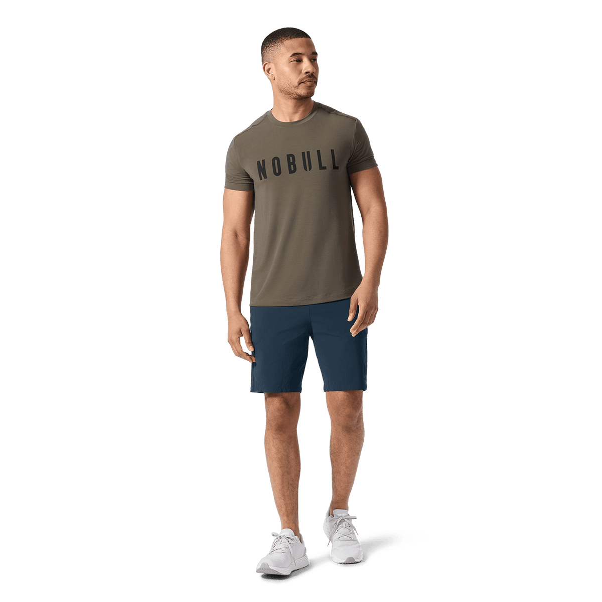 NOBULL Men's Midnight NOBULL Training Short 8" (Unlined)