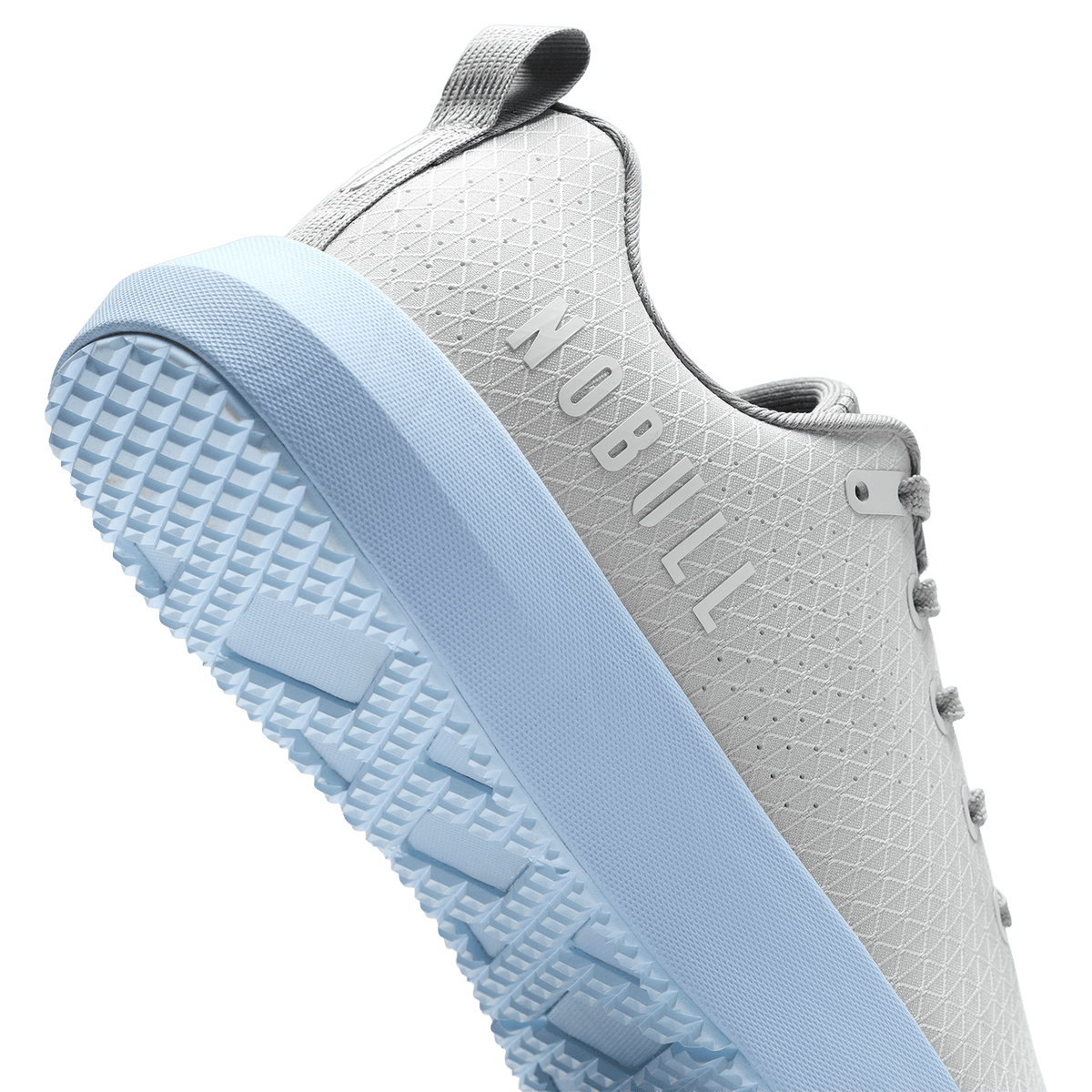 NOBULL Women's Light Gray Ice Water Drive 2 Ripstop Shoes