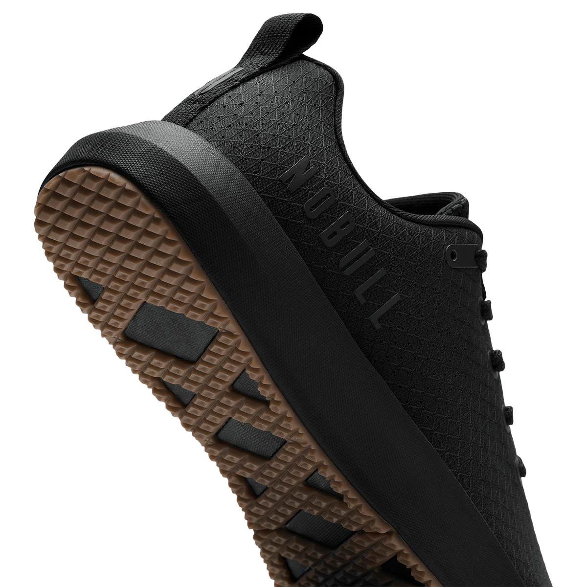 NOBULL Women's Jet Black Gum Drive 2 Ripstop Shoes