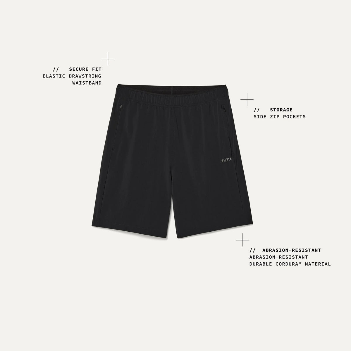 NOBULL Men's Lunar Rock NOBULL Training Short 8" (Unlined)