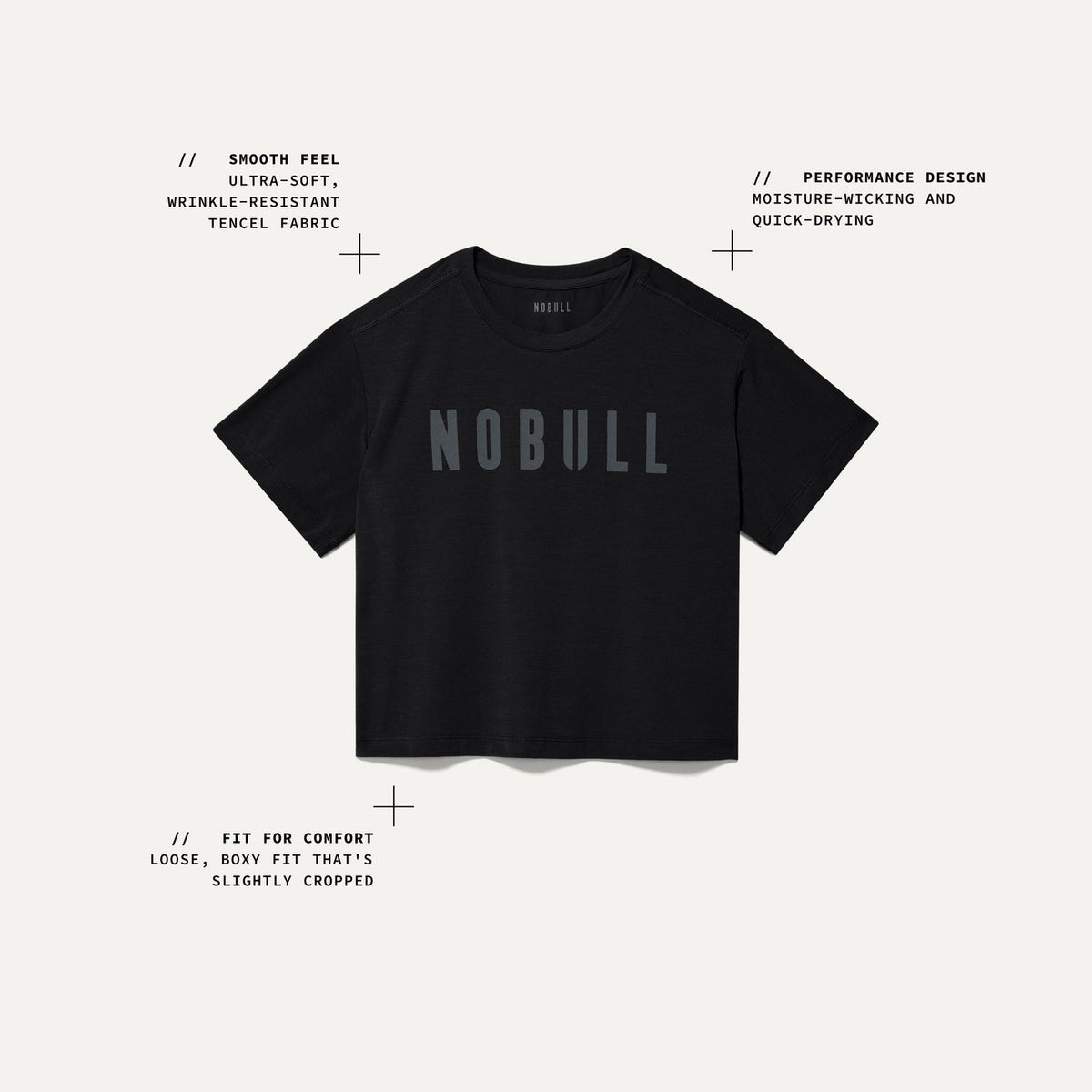 NOBULL Women's Punch U Boxy Tee