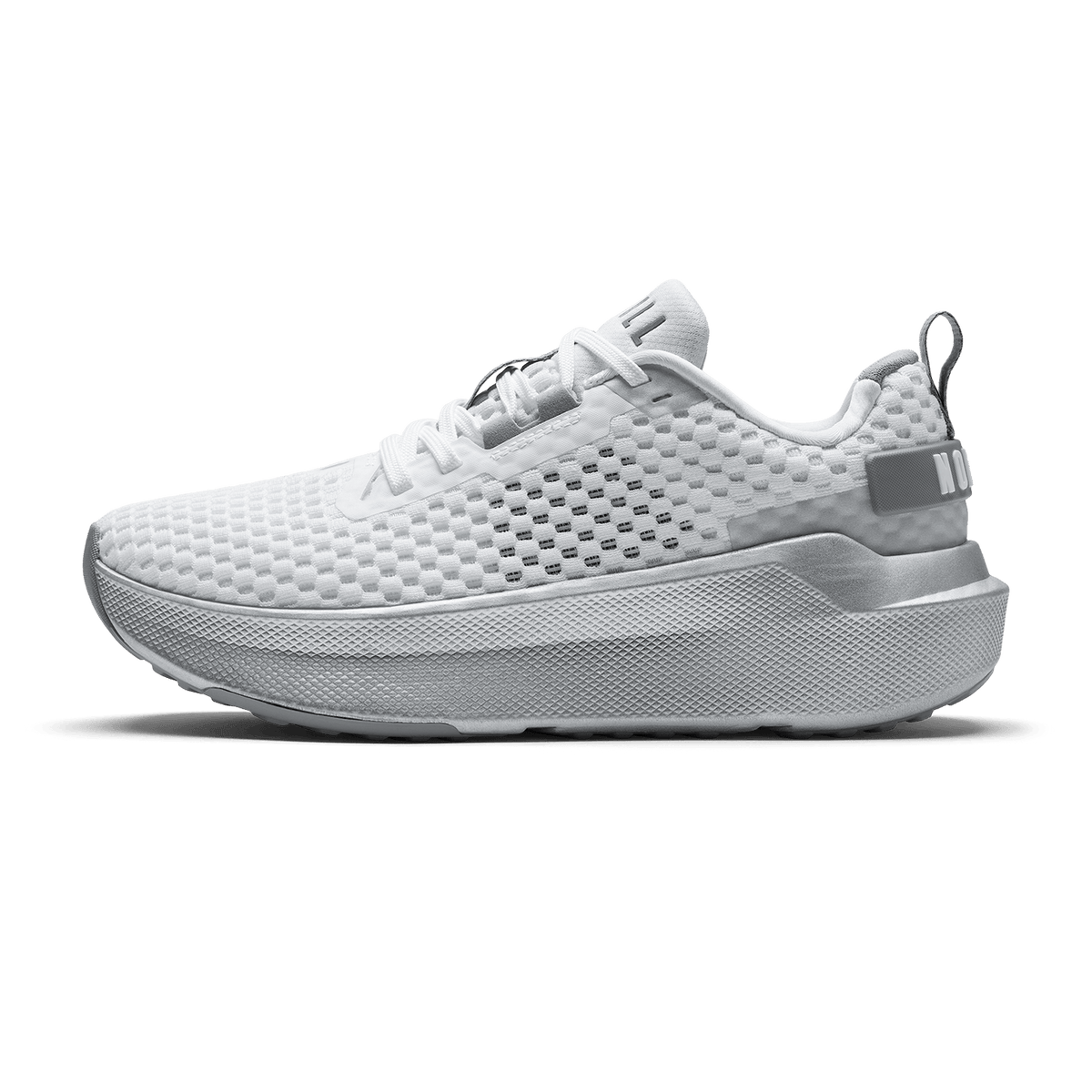 NOBULL Men's Classic White Silver Metallic Journey 2 Shoes