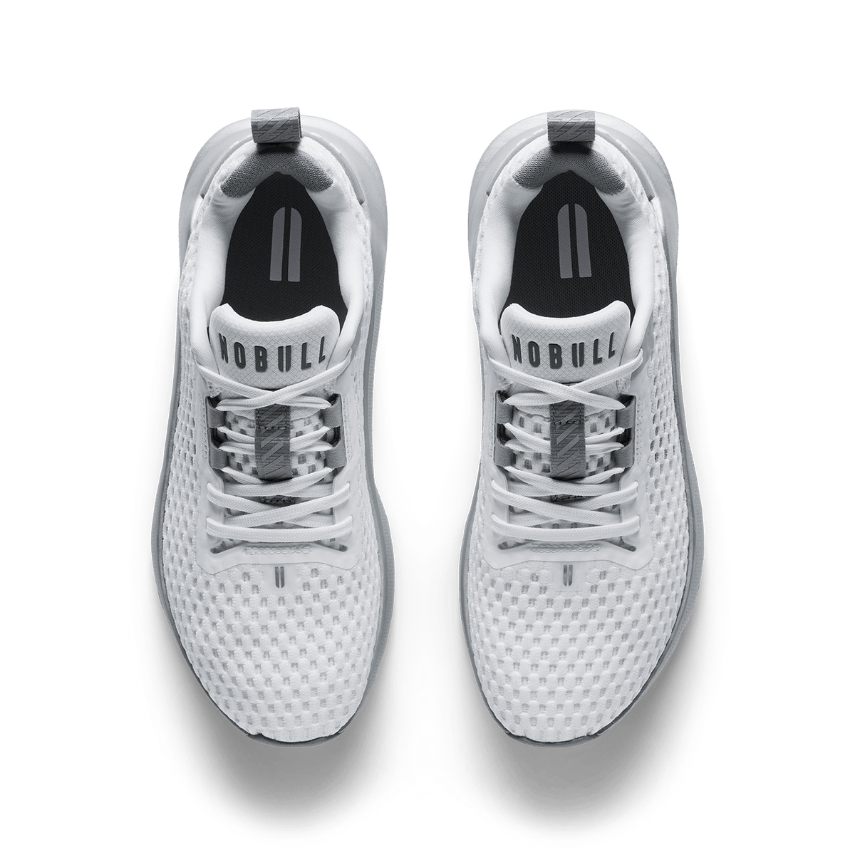 NOBULL Men's Classic White Silver Metallic Journey 2 Shoes