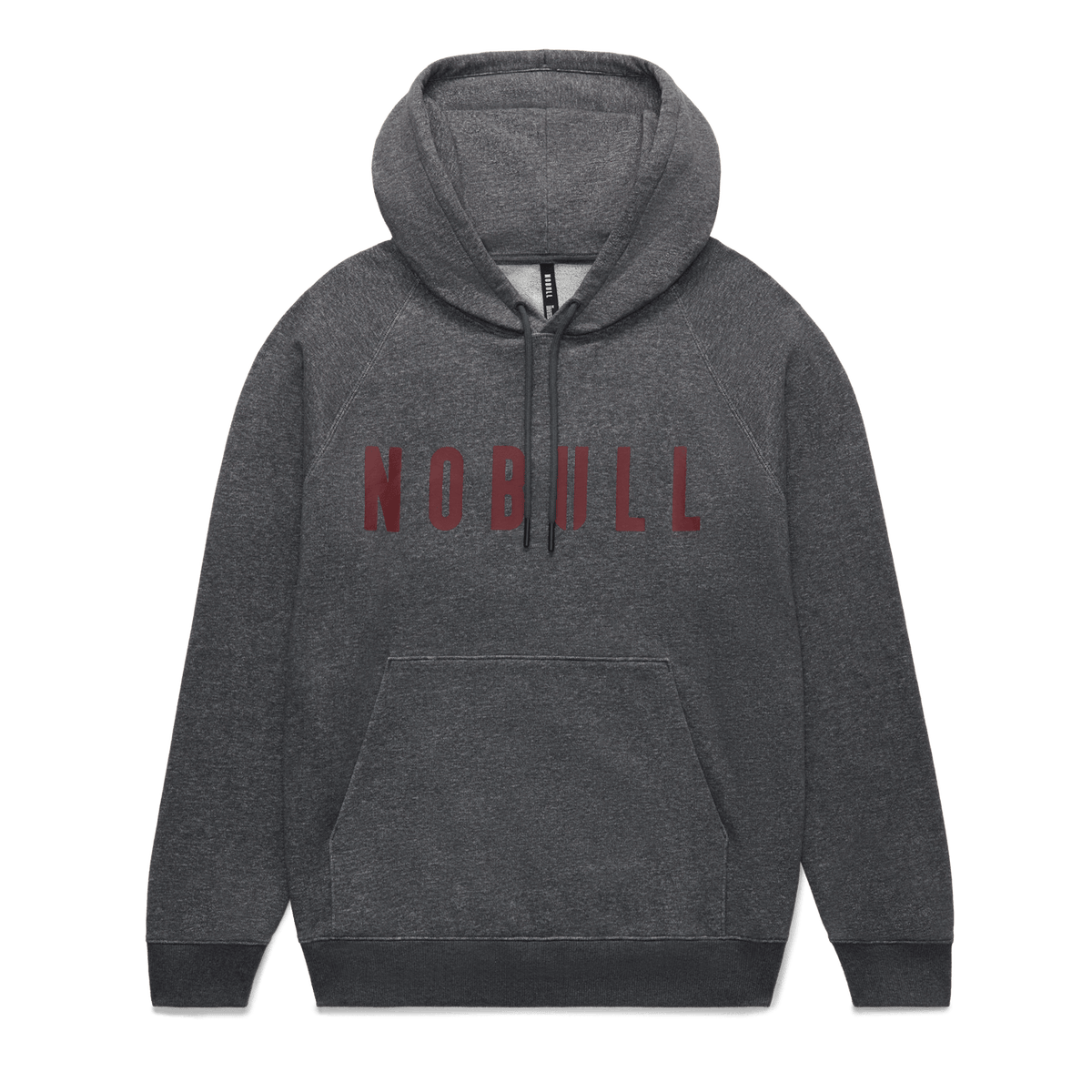 NOBULL Men's Dark Gray Heather Port NOBULL Hoodie