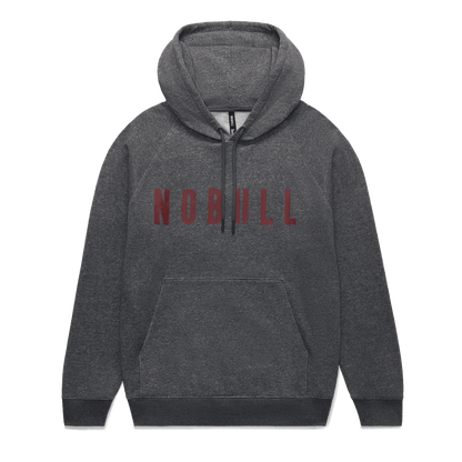 NOBULL Men's Dark Gray Heather Port NOBULL Hoodie