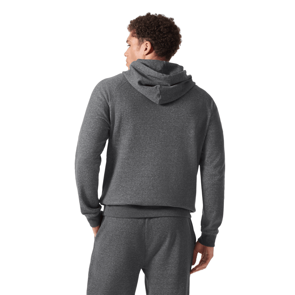 NOBULL Men's Dark Gray Heather Port NOBULL Hoodie