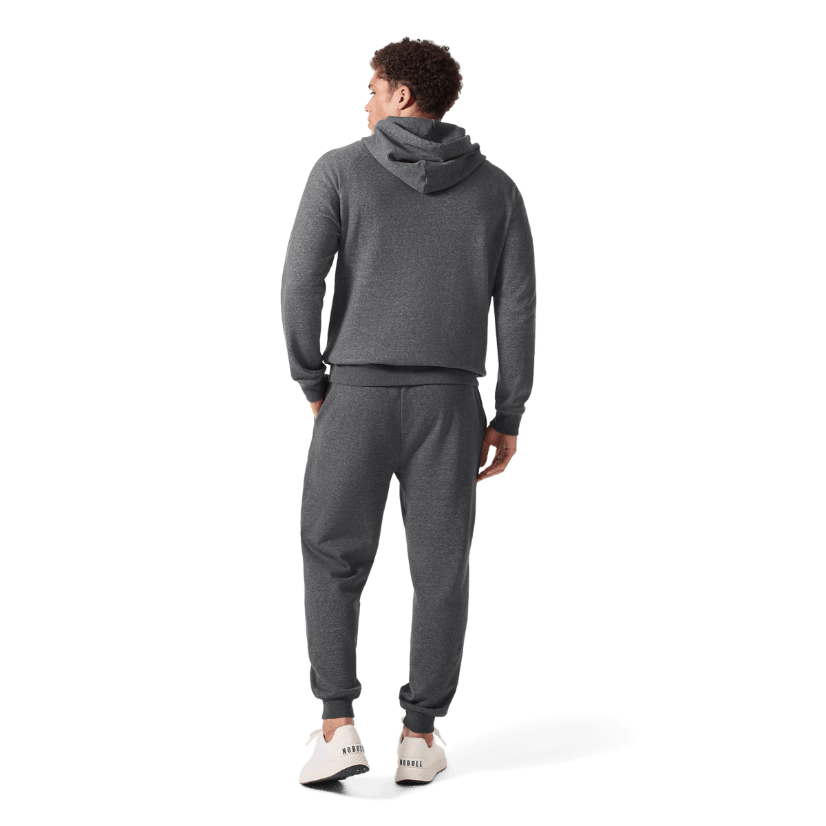 NOBULL Men's Dark Gray Heather Port NOBULL Jogger