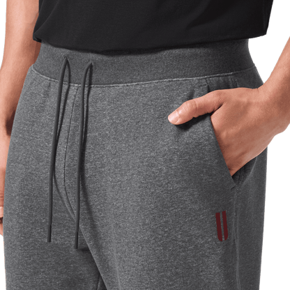 NOBULL Men's Dark Gray Heather Port NOBULL Jogger