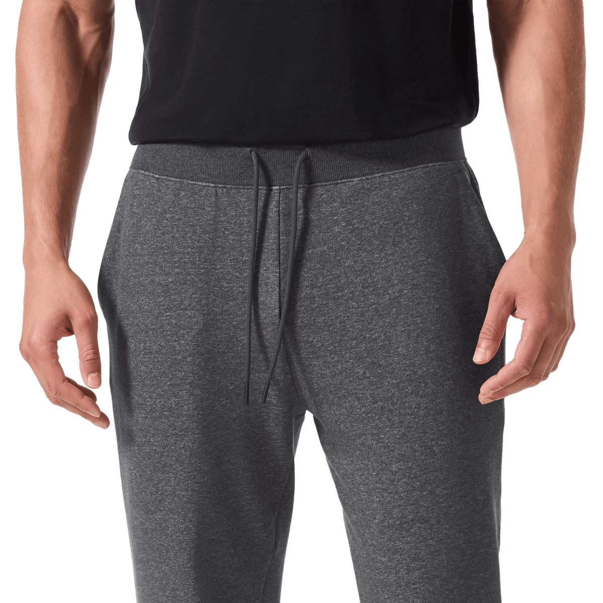NOBULL Men's Dark Gray Heather Port NOBULL Jogger