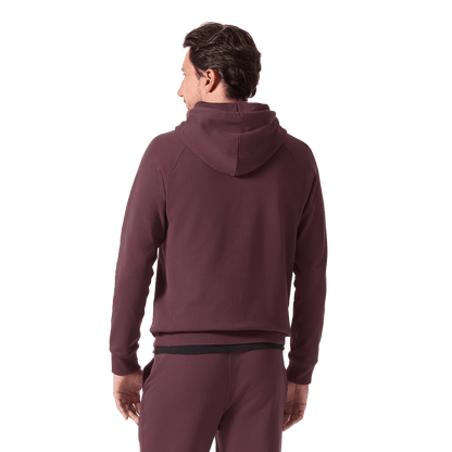 NOBULL Men's Dark Burgundy NOBULL Hoodie