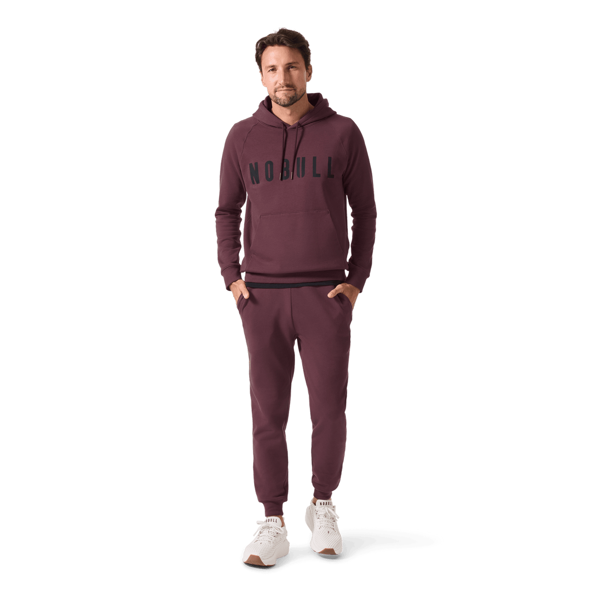 NOBULL Men's Dark Burgundy NOBULL Jogger