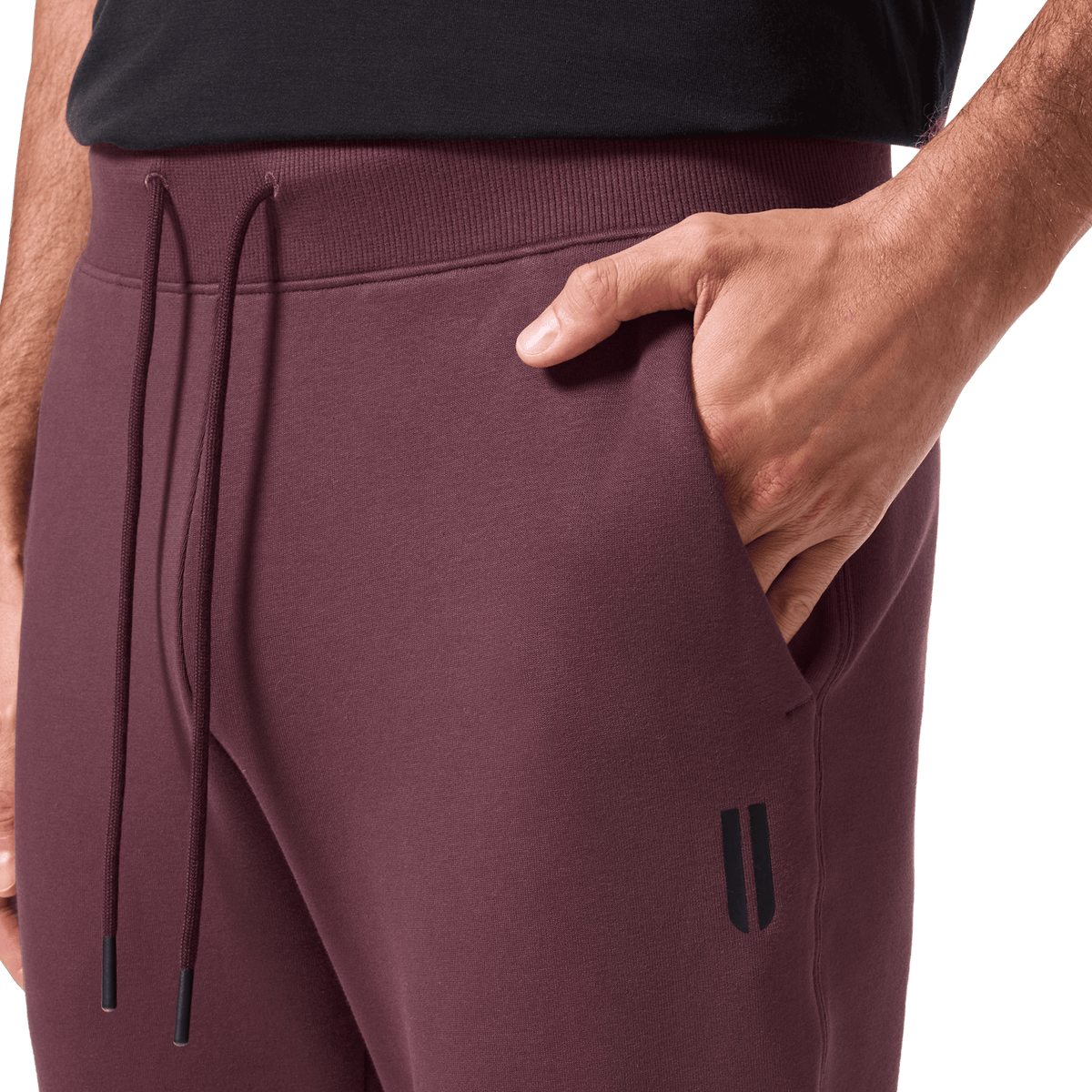 NOBULL Men's Dark Burgundy NOBULL Jogger