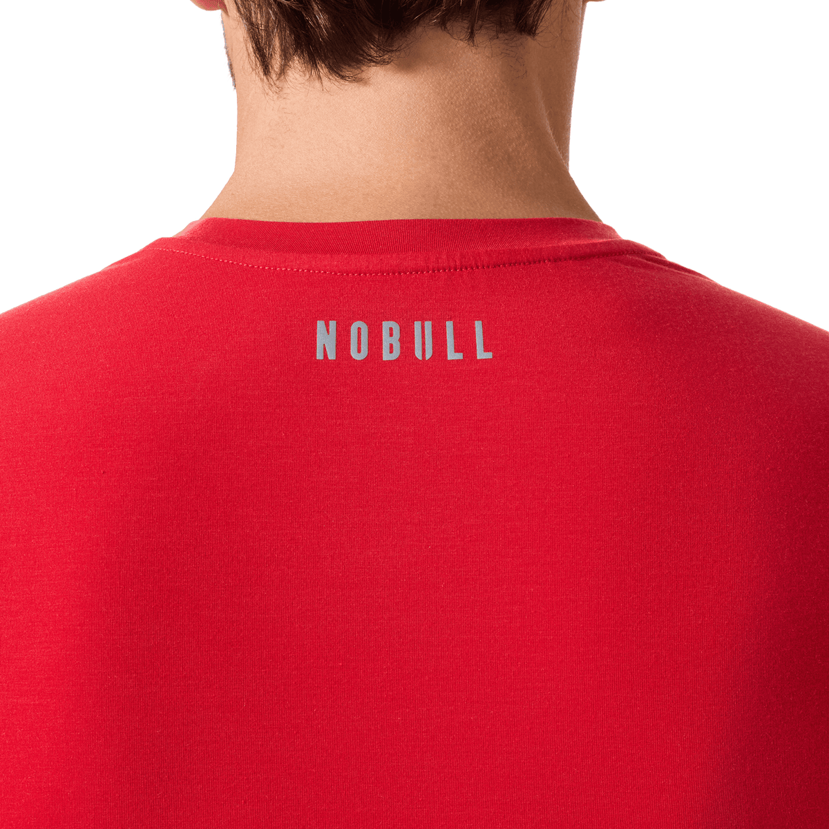 NOBULL Men's Equestrian Red U NOBULL Tee