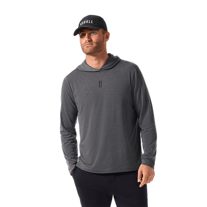 NOBULL Men's Charcoal Heather Adapt Hoodie