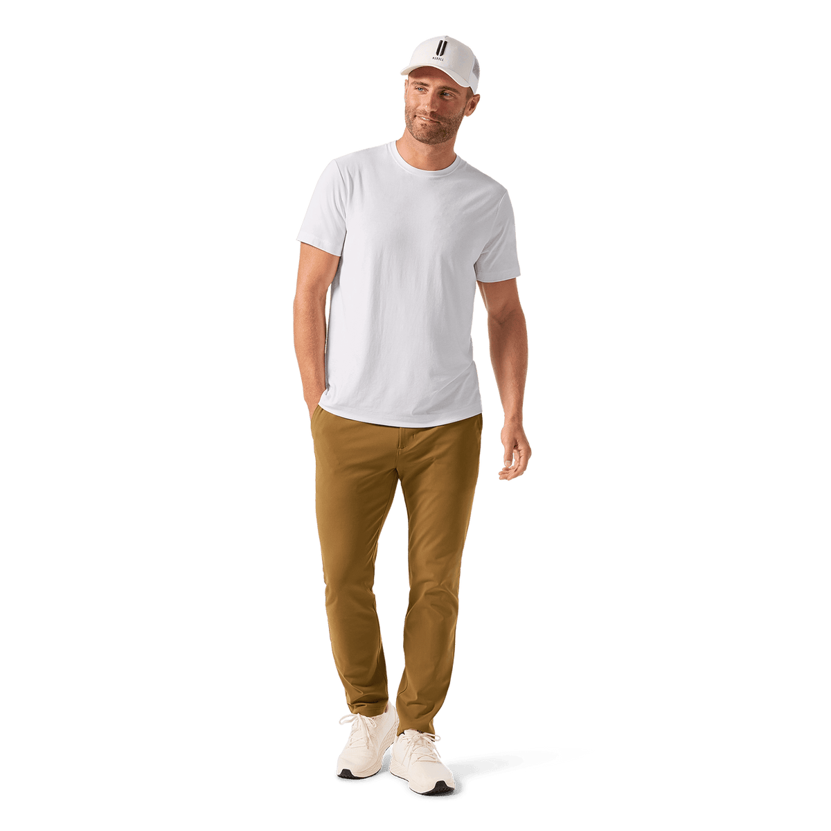 NOBULL Men's Saddle Tan Gamechanger 5-Pocket Pant  X Public Rec