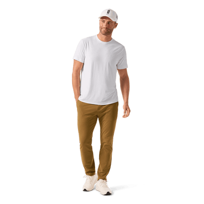 NOBULL Men's Saddle Tan Gamechanger 5-Pocket Pant  X Public Rec