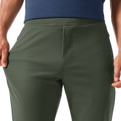 NOBULL Men's Shadow Olive Gamechanger Rec Pant  X Public Rec
