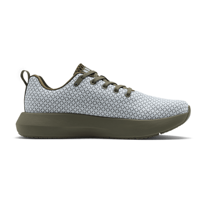 NOBULL Men's Tactical Green White Noise Drive 2 Ripstop Shoes