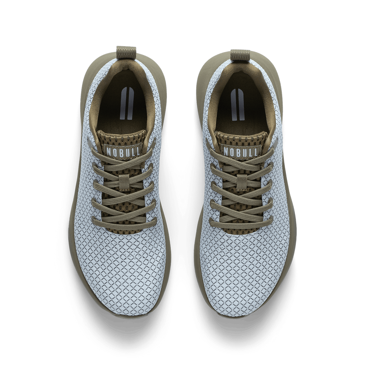 NOBULL Men's Tactical Green White Noise Drive 2 Ripstop Shoes