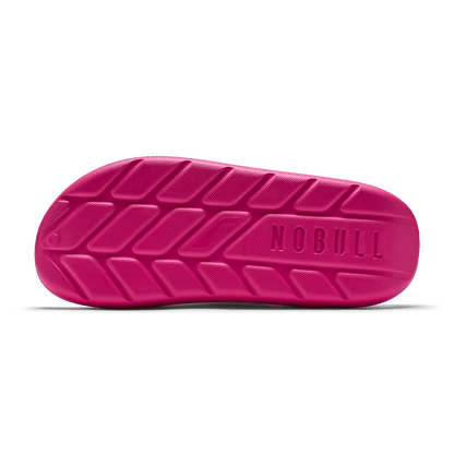 NOBULL Women's Signal Pink Recharge Slide