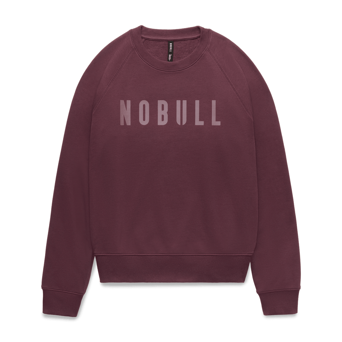 NOBULL Women's Dark Burgundy NOBULL Crew
