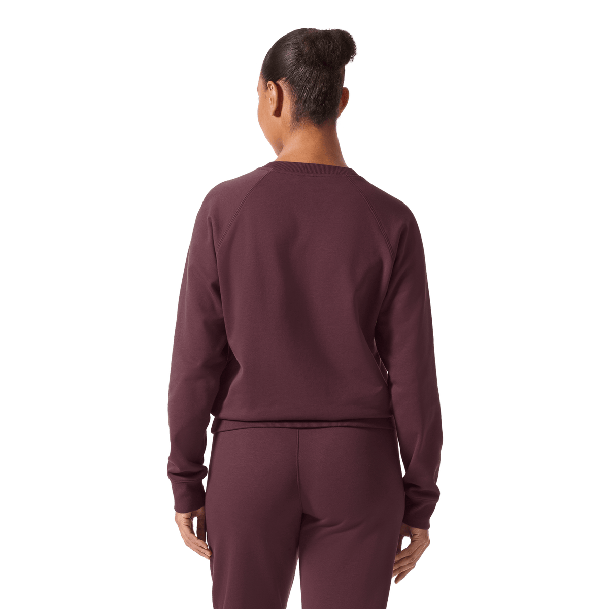 NOBULL Women's Dark Burgundy NOBULL Crew