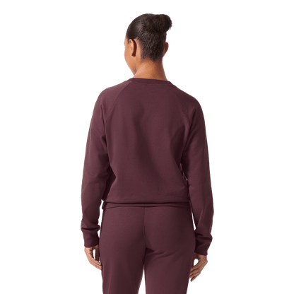 NOBULL Women's Dark Burgundy NOBULL Crew