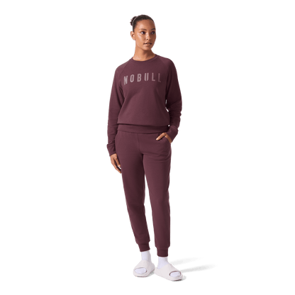 NOBULL Women's Dark Burgundy NOBULL Jogger