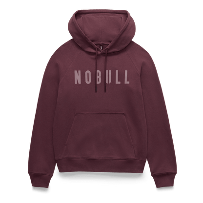 NOBULL Women's Dark Burgundy NOBULL Hoodie