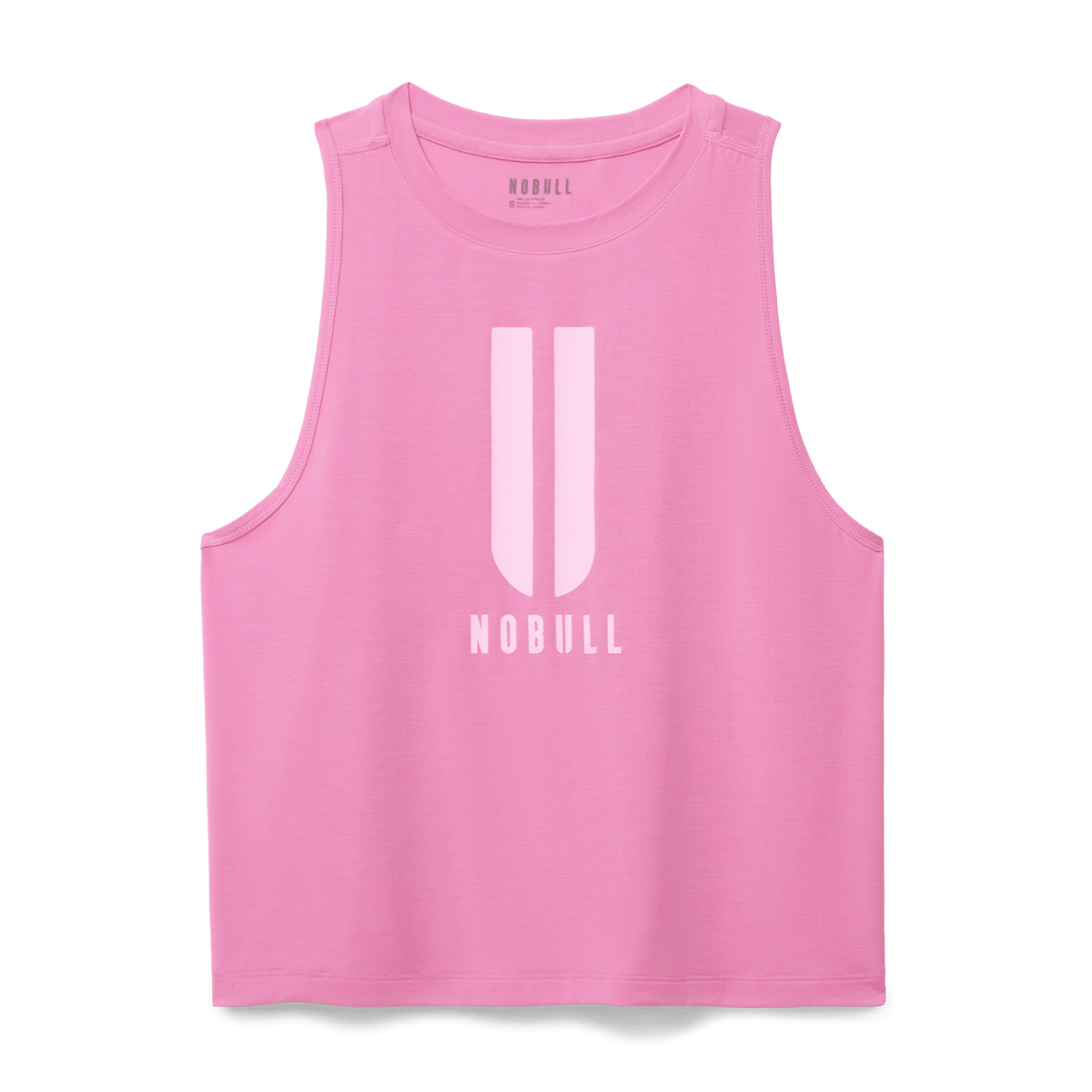 NOBULL Women's Soft Pink U NOBULL Muscle Tank Top
