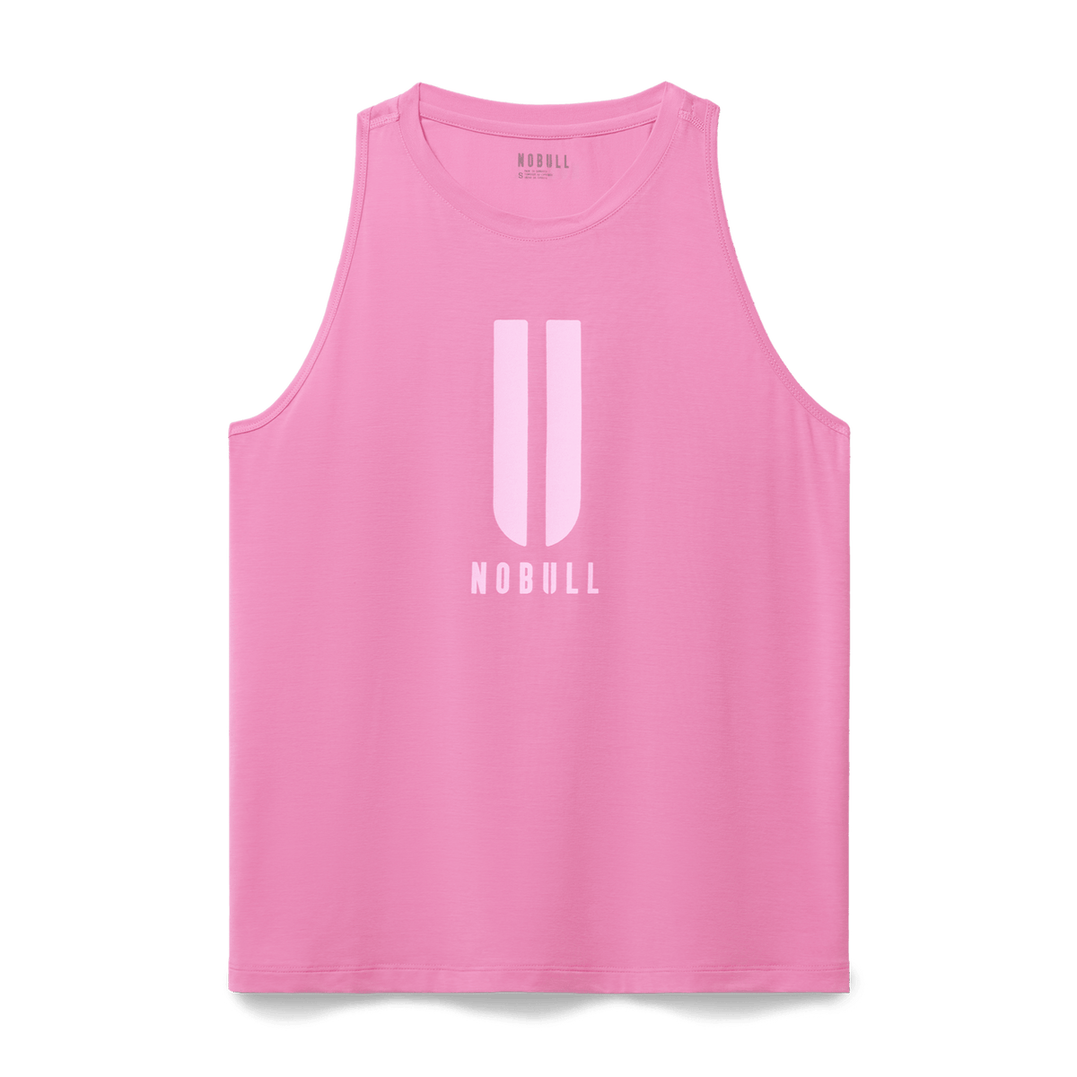 NOBULL Women's Soft Pink U NOBULL High-Neck Tank