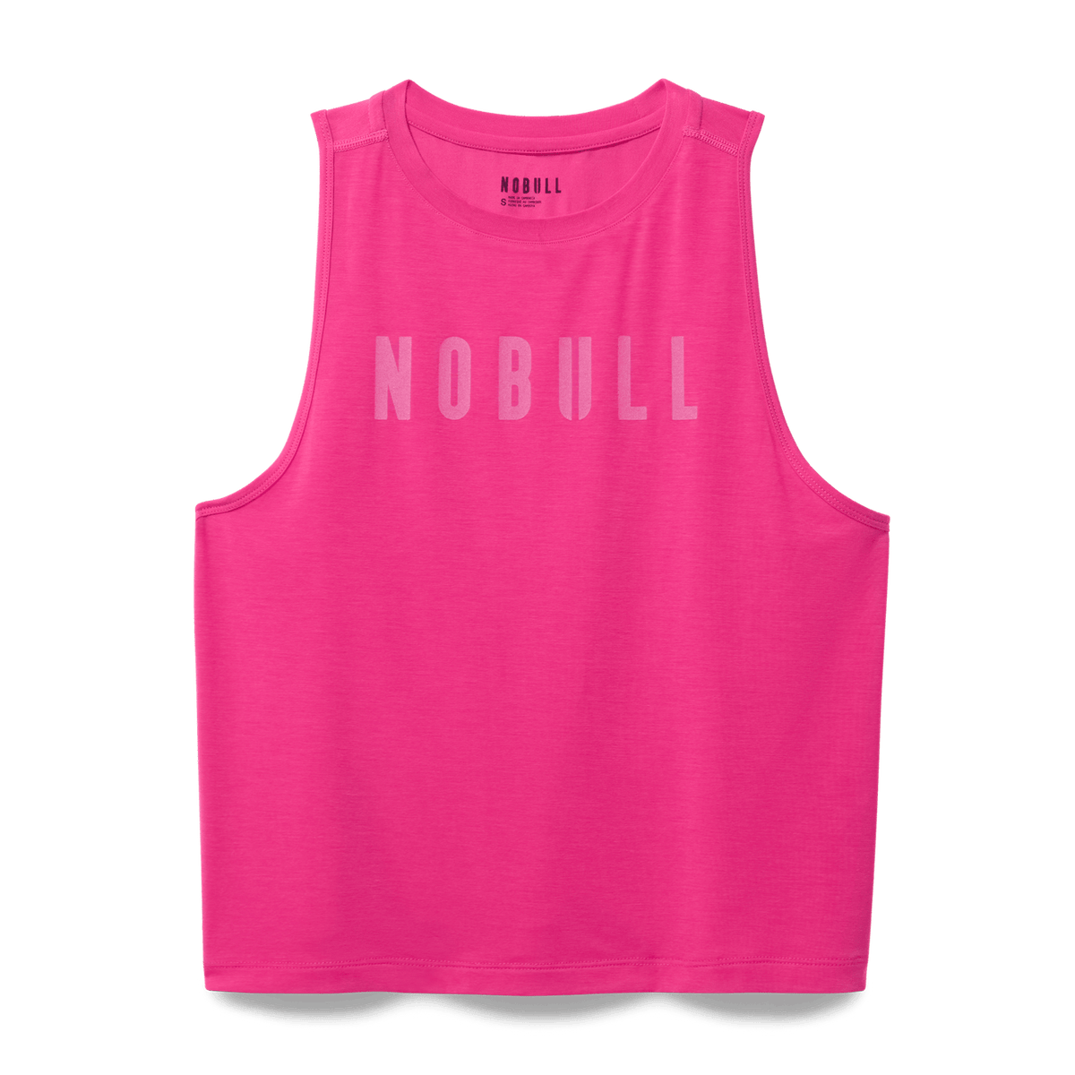 NOBULL Women's Signal Pink NOBULL Muscle Tank Top