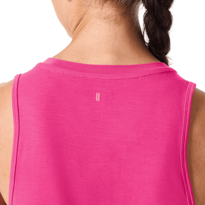 NOBULL Women's Signal Pink NOBULL Muscle Tank Top