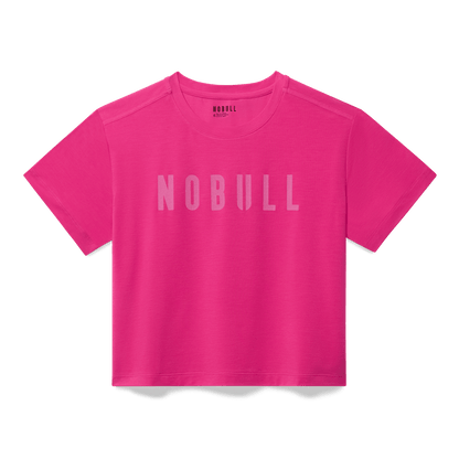 NOBULL Women's Signal Pink NOBULL Boxy Tee