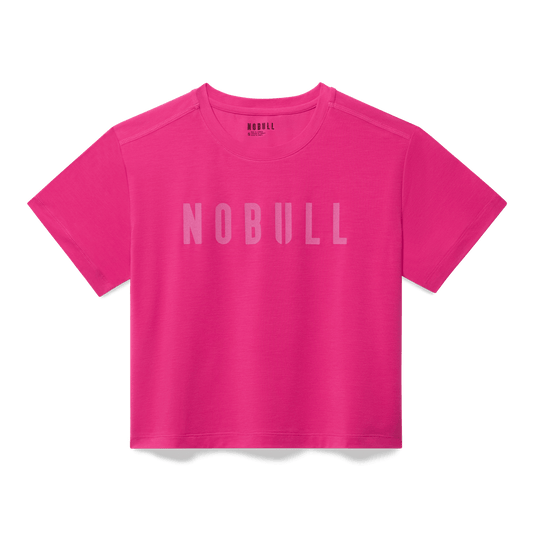 NOBULL Women's Signal Pink NOBULL Boxy Tee