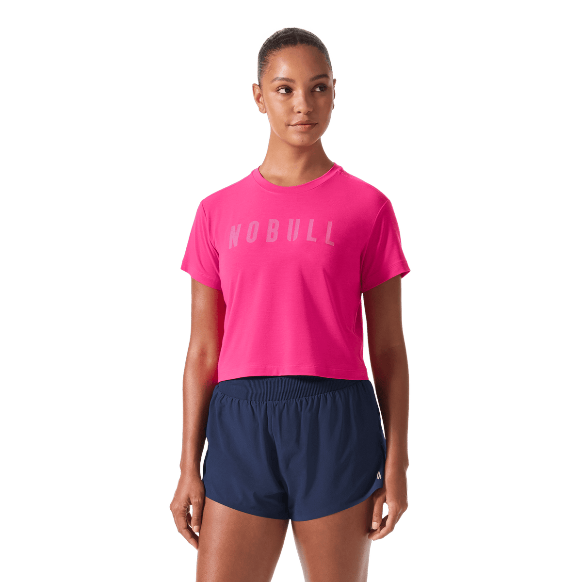 NOBULL Women's Signal Pink NOBULL Boxy Tee