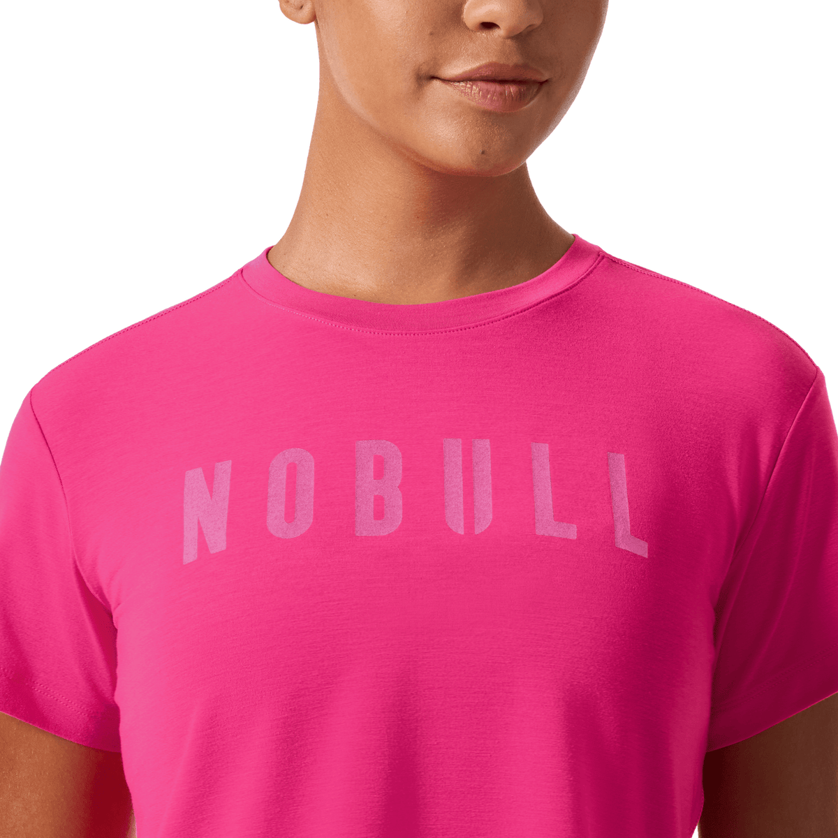 NOBULL Women's Signal Pink NOBULL Boxy Tee