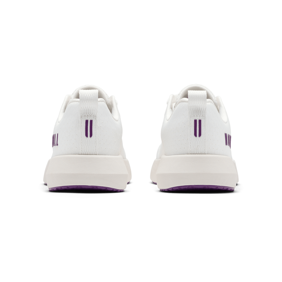 NOBULL Women's Classic White Purple Magic Drive 2 Ripstop Shoes