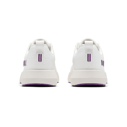 NOBULL Women's Classic White Purple Magic Drive 2 Ripstop Shoes