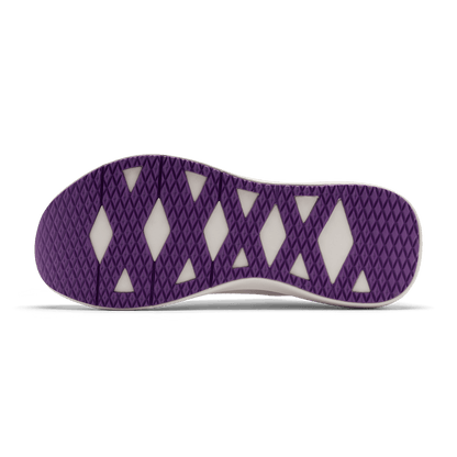 NOBULL Women's Classic White Purple Magic Drive 2 Ripstop Shoes