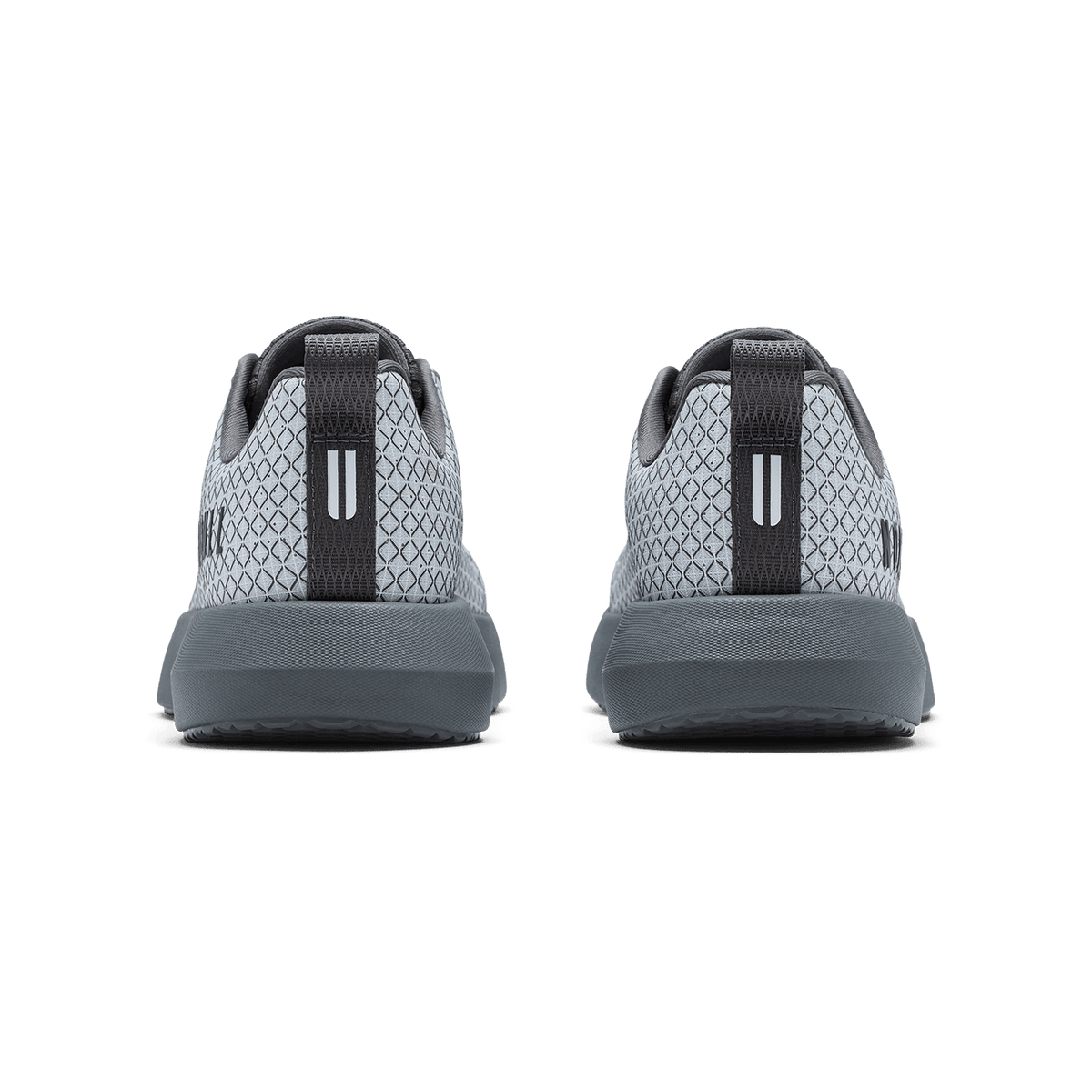 NOBULL Women's Gunmetal White Noise Drive 2 Ripstop Shoes