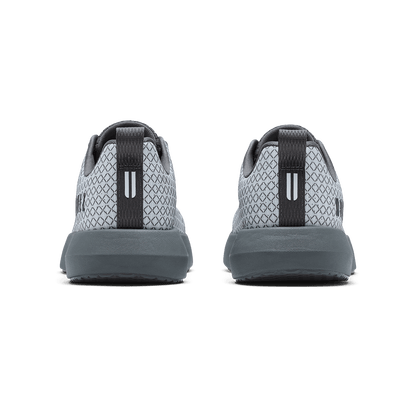 NOBULL Women's Gunmetal White Noise Drive 2 Ripstop Shoes