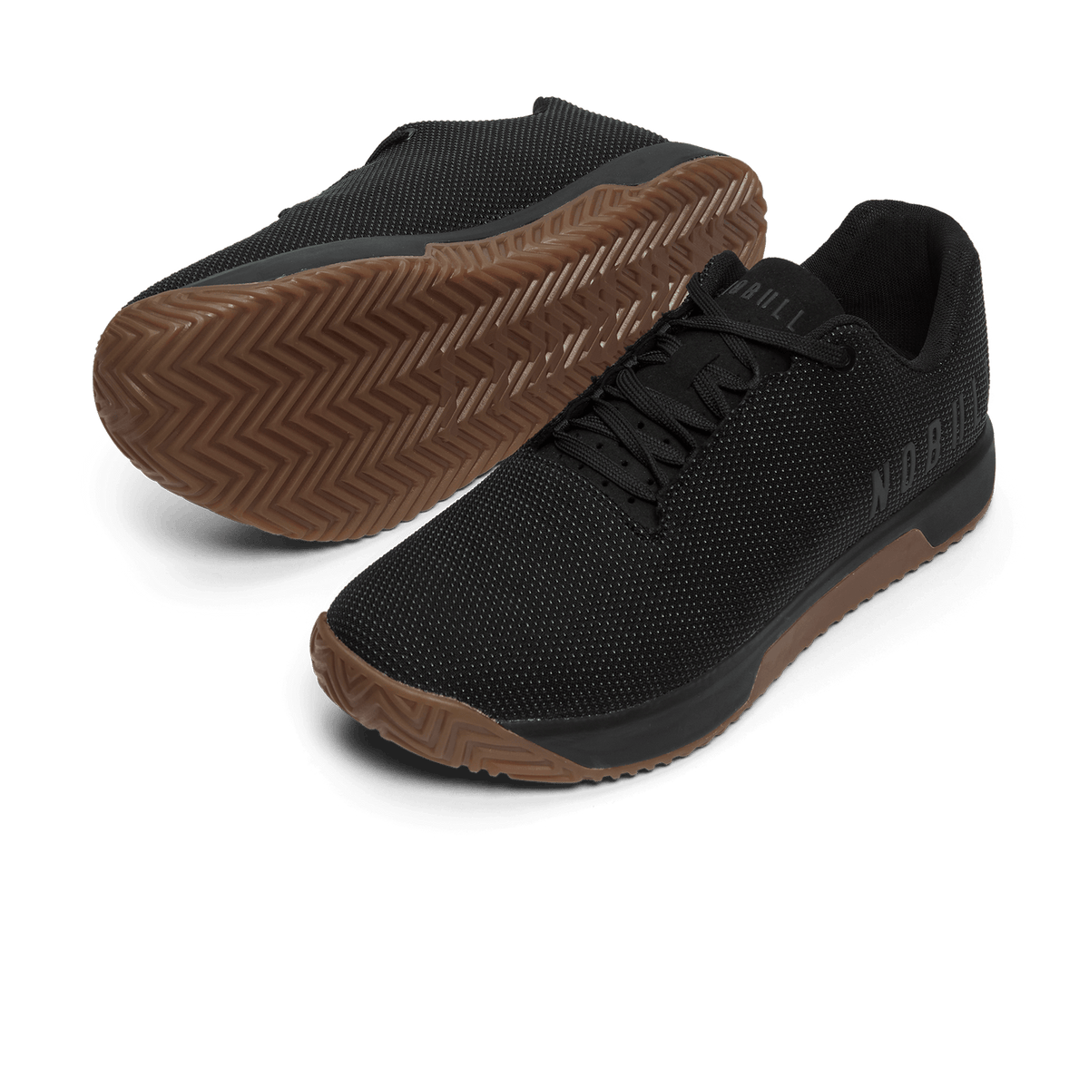 NOBULL Men's Black Gum Outwork Edge Shoes
