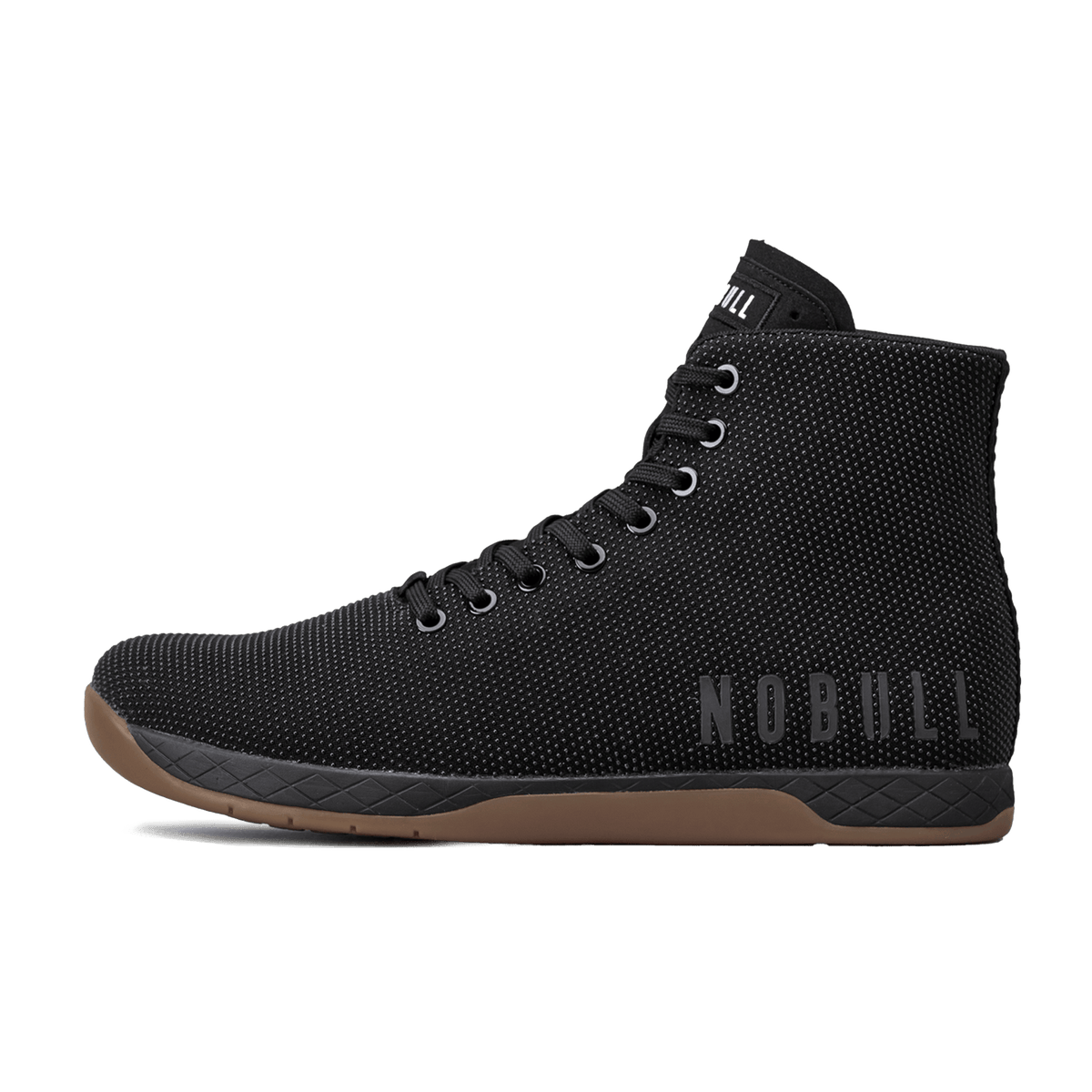 NOBULL Men's Black Gum Outwork High-Top Shoes