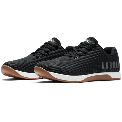NOBULL Men's Black White Gum Outwork Shoes