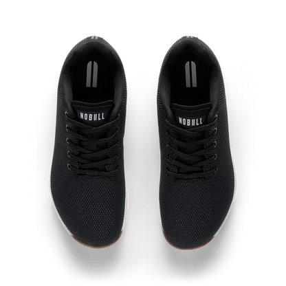 NOBULL Men's Black White Gum Outwork Shoes