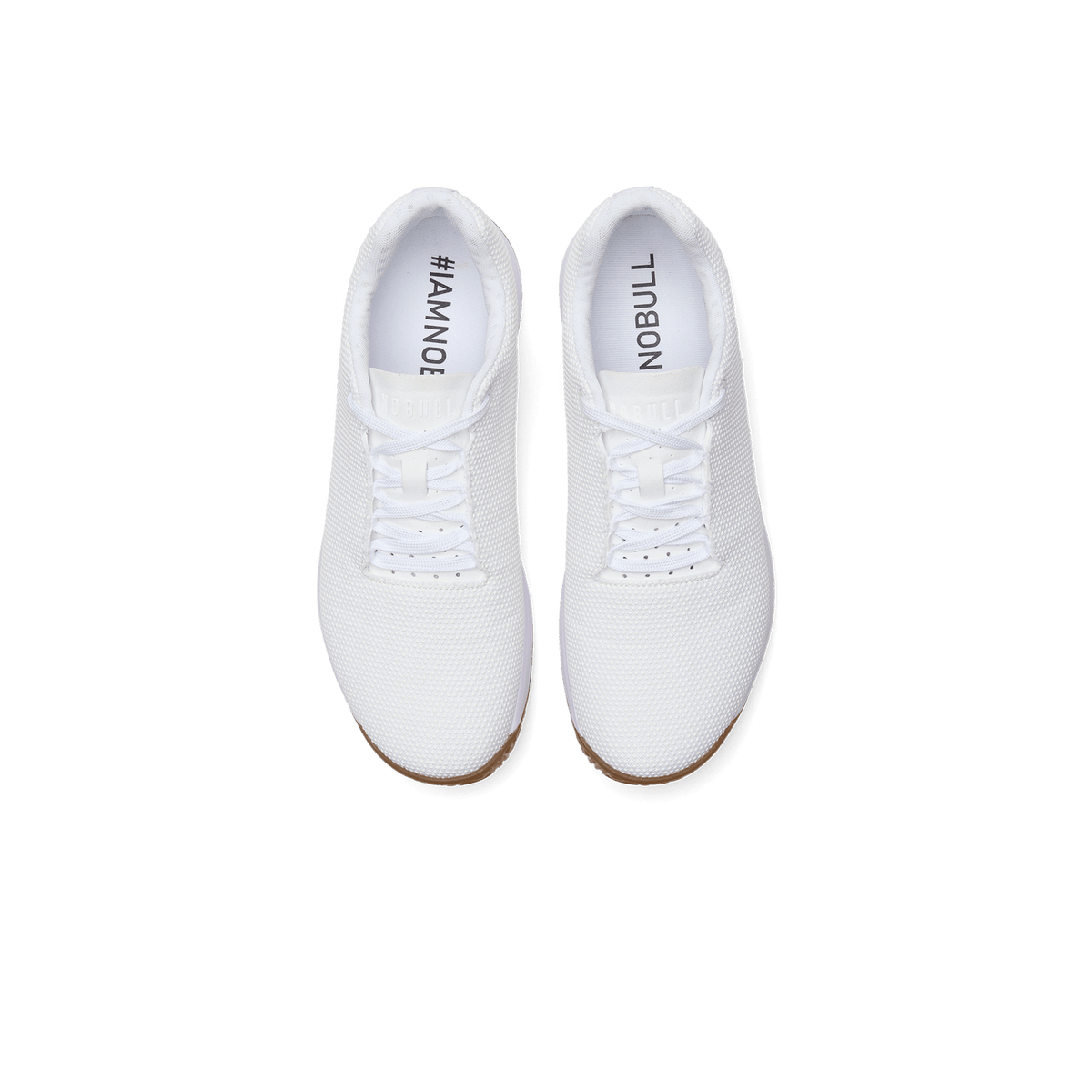 NOBULL Men's White Gum Outwork Edge Shoes